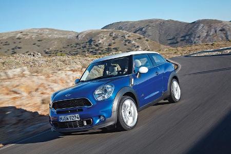 Mini Paceman, Frontansicht