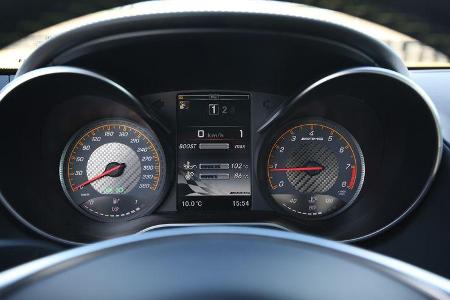 Mercedes-AMG GT S, Rundinstrumente