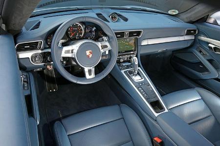 Porsche 911 Turbo, Cockpit