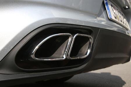Porsche 911 Turbo, Auspuff, Endrohr