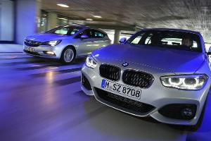 BMW 1er und Opel Astra im Vergleich