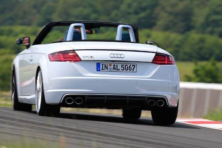 Audi TTS Roadster 2.0 TFSI, Heckansicht