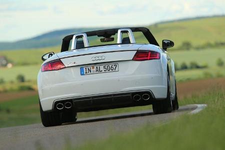 Audi TTS Roadster 2.0 TFSI, Heckansicht