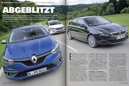 Das ist seine Chance: Der neue Opel Astra will zeigen, dass er als Turbo mit 200 PS sportlicher und spaßiger fährt ...