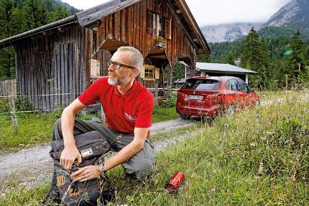 ams 1914, BMW 2er Active Tourer, Wanderung