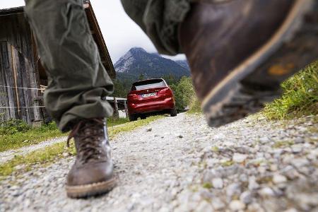 ams 1914, BMW 2er Active Tourer, Wanderung