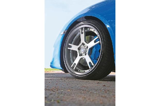 Studiotorino-Porsche Moncenisio, Rad, Felge