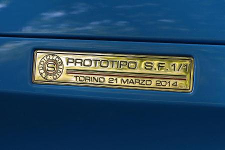 Studiotorino-Porsche Moncenisio, Plakette