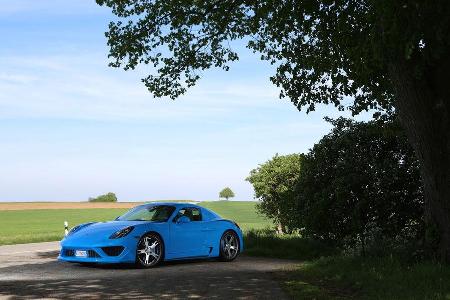 Studiotorino-Porsche Moncenisio, Seitenansicht