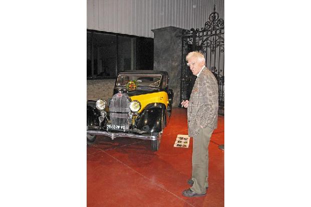 Bugatti Typ 57 Ventoux, Frontansicht, Michel Dovaz