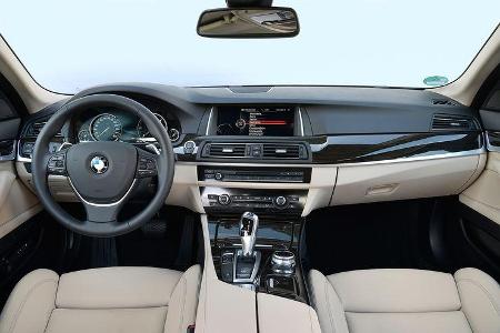 BMW 518d, Cockpit