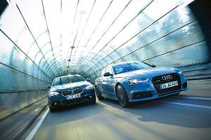 Audi A6 3.0 TDI Competition gegen BMW 535d