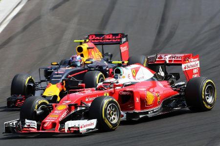 Max Verstappen - Kimi Rikknen - GP Ungarn - Formel 1 - 24. Juli 2016