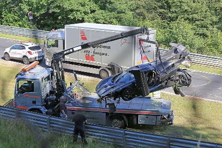 Koenigsegg One:1 Crash Nrburgring Unfall