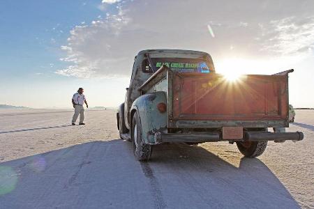 Bonneville Speed Week, Salzwste, Impression, Geschwindigkeit, Rekordfahrten