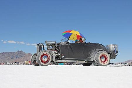 Bonneville Speed Week, Salzwste, Impression, Geschwindigkeit, Rekordfahrten