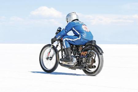 Bonneville Speed Week, Salzwste, Impression, Geschwindigkeit, Rekordfahrten