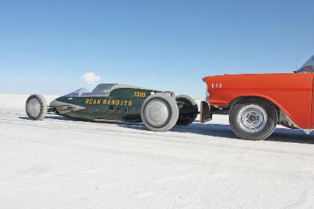 Bonneville Speed Week, Salzwste, Impression, Geschwindigkeit, Rekordfahrten