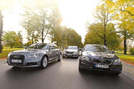 Audi A6, BMW Fnfer, Mercedes E-Klasse Audi A6, BMW Fnfer, Mercedes E-Klasse