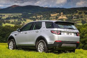 Mitfahrt im Land Rover Discovery Sport