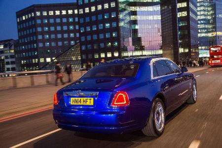 Rolls-Royce Ghost, Heckansicht