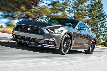 Ford Mustang, Frontansicht Ford Mustang, Frontansicht