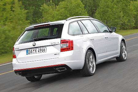 Skoda Octavia Combi RS, Heckansicht
