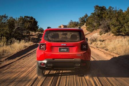 Jeep Renegade 2.0 Multijet, Heckansicht