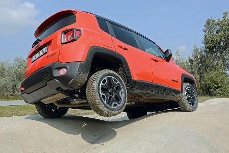 Jeep Renegade 2.0 Multijet, Seitenansicht, Gelände