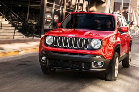 Jeep Renegade 2.0 Multijet, Frontansicht