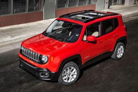 Jeep Renegade 2.0 Multijet, Frontansicht