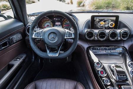 Mercedes GT AMG, Innenraum, Cockpit