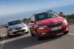 Skoda Fabia Combi und Clio Grandtour im Vergleich