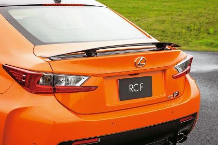 Lexus RC F, Heckspoiler