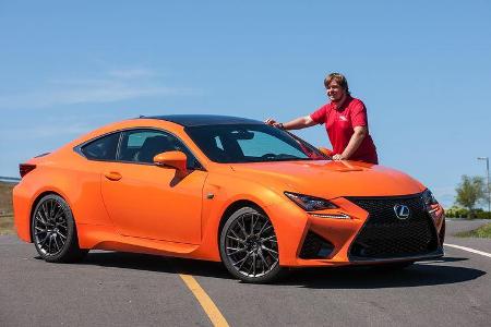 Lexus RC F, Seitenansicht, Luca Leicht