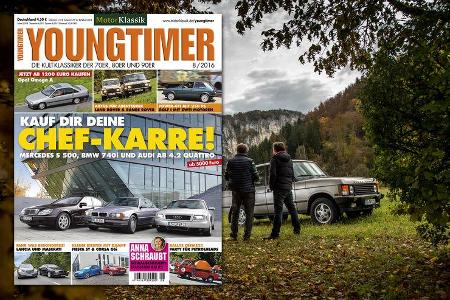 Neues Heft, Youngtimer, Ausgabe 08/2016, Vorschau, Preview Neues Heft, Youngtimer, Ausgabe 08/2016, Vorschau, Preview