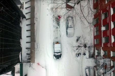 Jeep und Snowboard in New York 2016