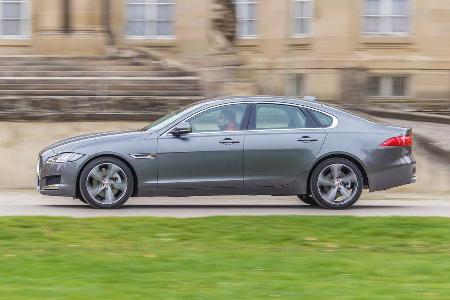 Jaguar XF 30d, Seitenansicht
