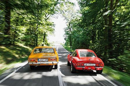 Ford-Capri-1700-GT-Opel-GT-1900-Vergleichstest