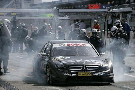 Nach der turbulenten Saison 2007 startete die DTM im April in Hockenheim mit großen Ankündigungen in eine neue Spielzeit.