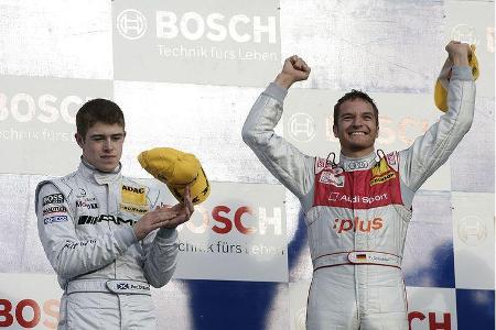 Di Resta konnte als Zweiter nur fair applaudieren.