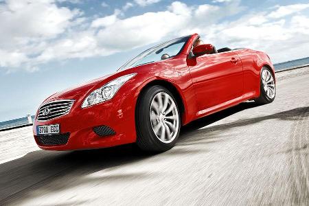 Infiniti, die Nobel-Marke von Nissan, bringt das G37 Cabrio nach Europa.