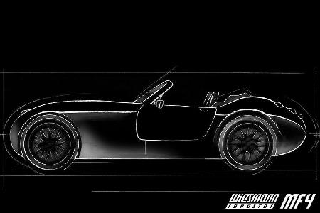 Wie von Wiesmann gewohnt, dominieren klassische Linien das schicke Blechkleid.