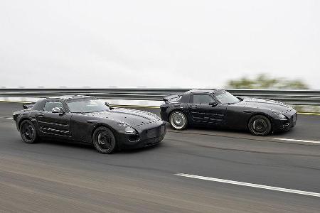 Exklusive für AMG entwickelte Reifen in 265/35 R 19 (vorn) und 295/30 R 20 (hinten) sorgen für besten Grip.