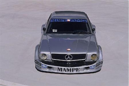 Der 450 SLC AMG gewann 1980 den großen Preis der Tourenwagen auf der Nordschleife des Nürburgrings.