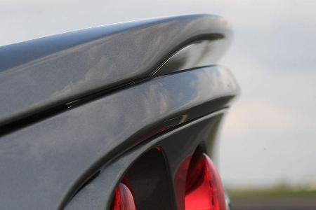 Aerodynamisch ist er bis ins Detail durchgetrimmt.