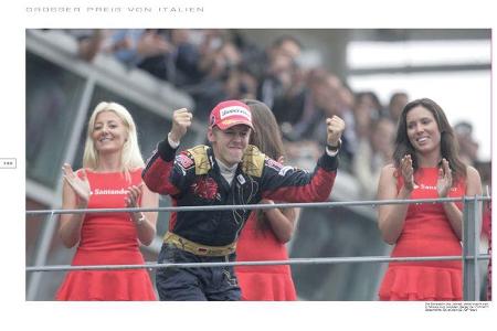 Und auch Sebastian Vettel darf natürlich nicht fehlen.
