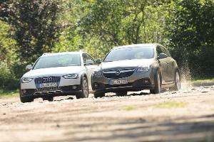 Opel Insignia Country Tourer gegen Audi A4 Allroad