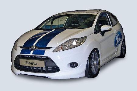 ... Renntaxifahrten im neuen Ford Fiesta angeboten.
