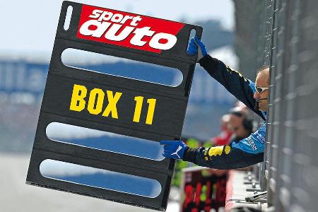 Die von UHSport gesponsorte DMV Tourenwagen Challenge zeigt ihr Programm in Box elf.